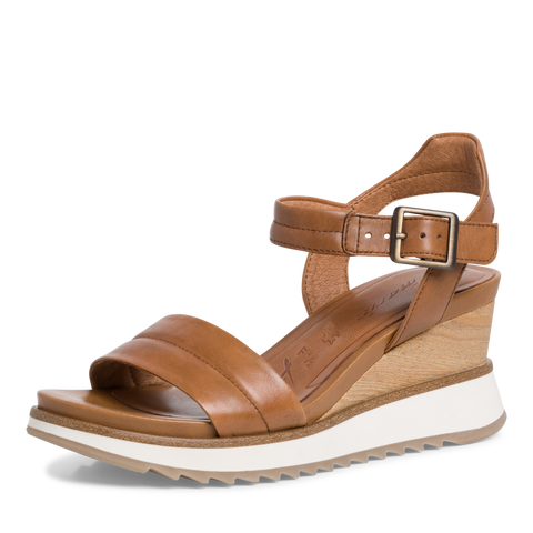 Tamaris Wedge Sandal Camel