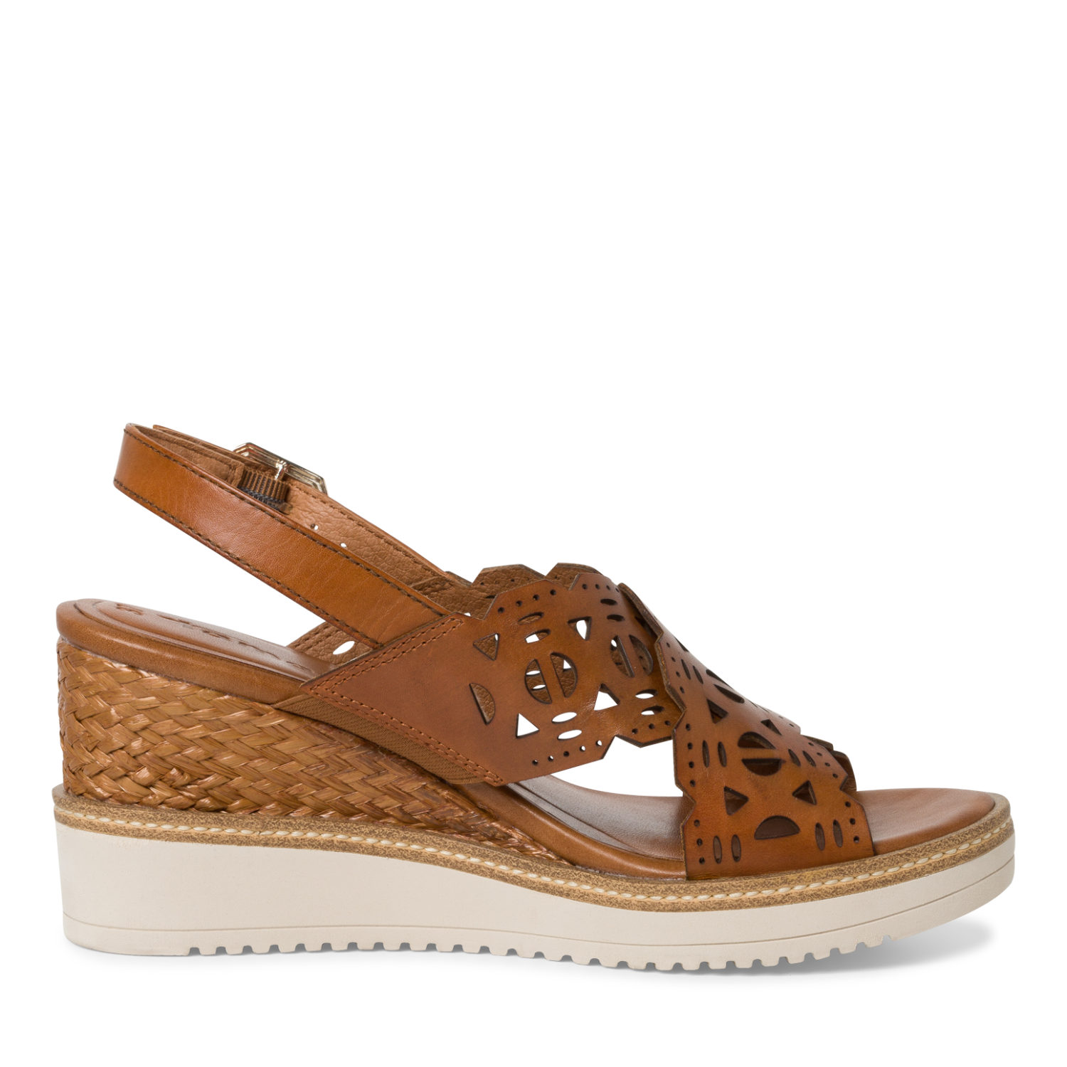 Tamaris Wedge Sandal Cognac SHOOZZ