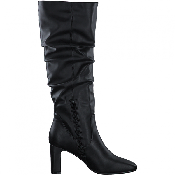 S Oliver Black Knee High Boot