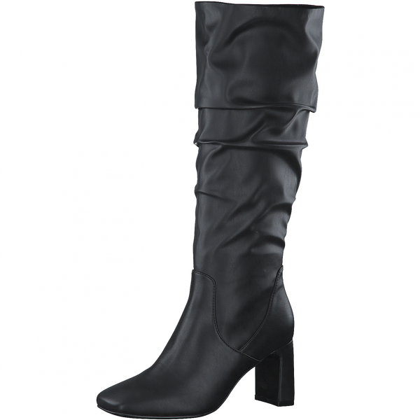 S Oliver Black Knee High Boot