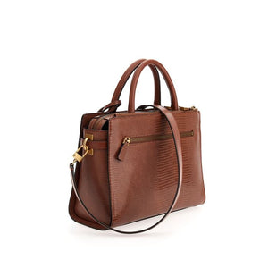 Guess Ginevra Cognac Handbag