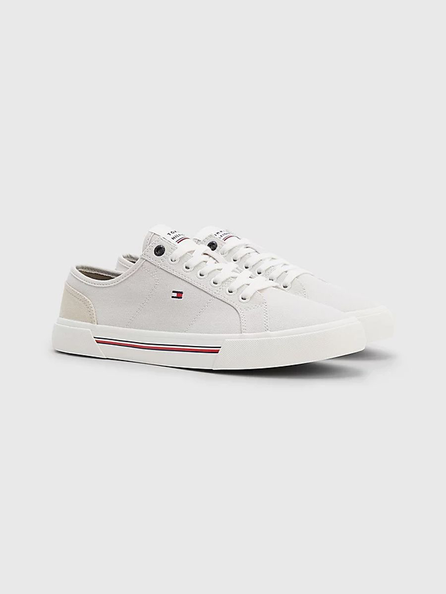 Tommy Hilfiger MENS Corporate Canvas Trainers