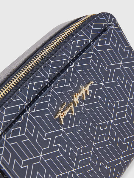 Tommy Hilfiger Monogram Print Camera Bag