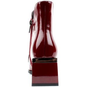 Loretta Vitale Burgundy Patent Boot