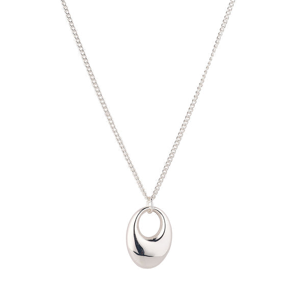 KNIGHT & DAY - Zoe Silver Necklace