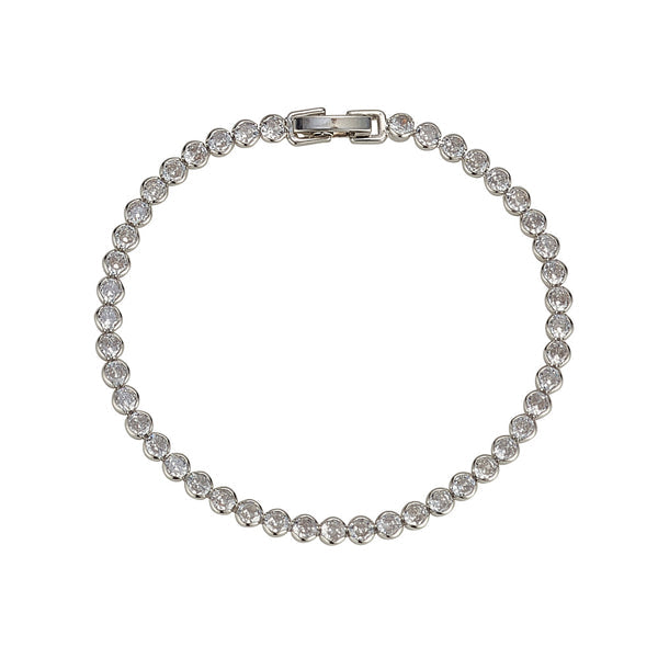 KNIGHT AND DAY - Danna Silver Tennis Bracelet