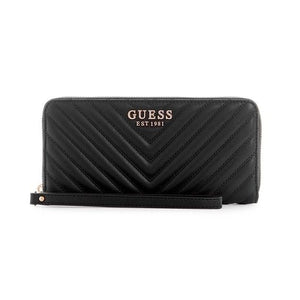 Guess Keillah Large Zip Around Wallet Black