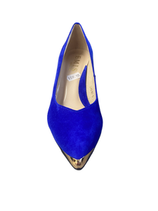 EMIS Cobalt Blue Heeled Shoe