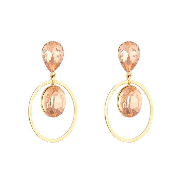 KNIGHT & DAY - Tori Champagne Earrings
