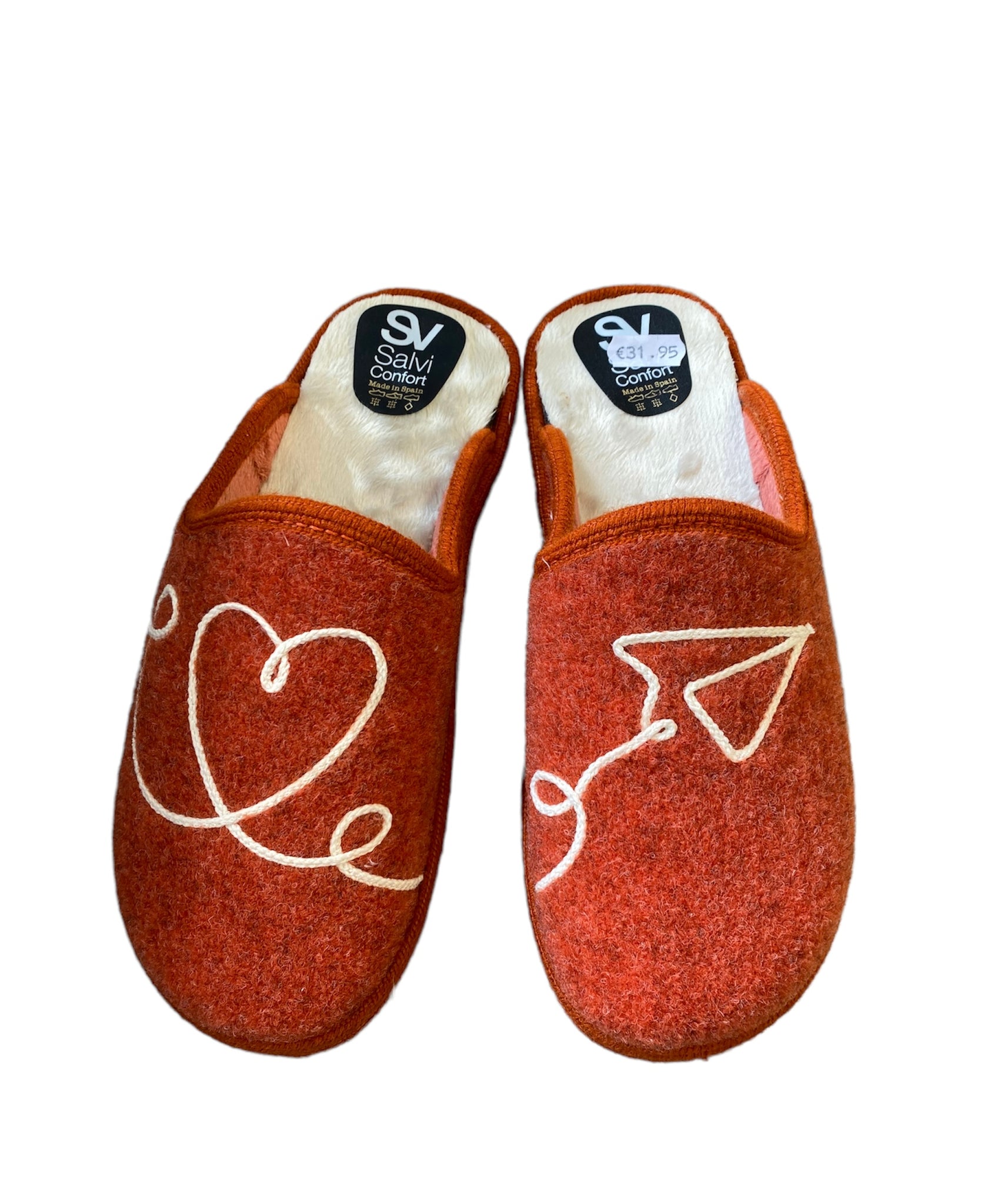 Salvi Burnt Orange Slippers