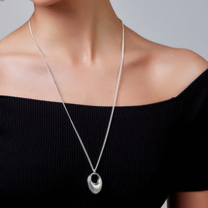 KNIGHT & DAY - Zoe Silver Necklace