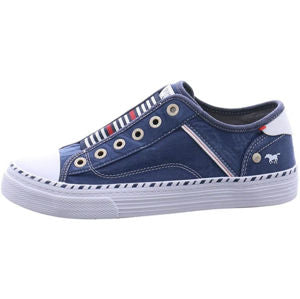 Mustang Canvas Trainers Blue Jeans