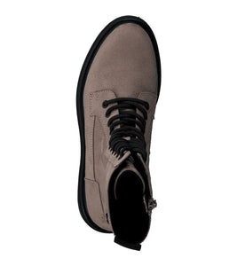 S Oliver Taupe Suede Boots