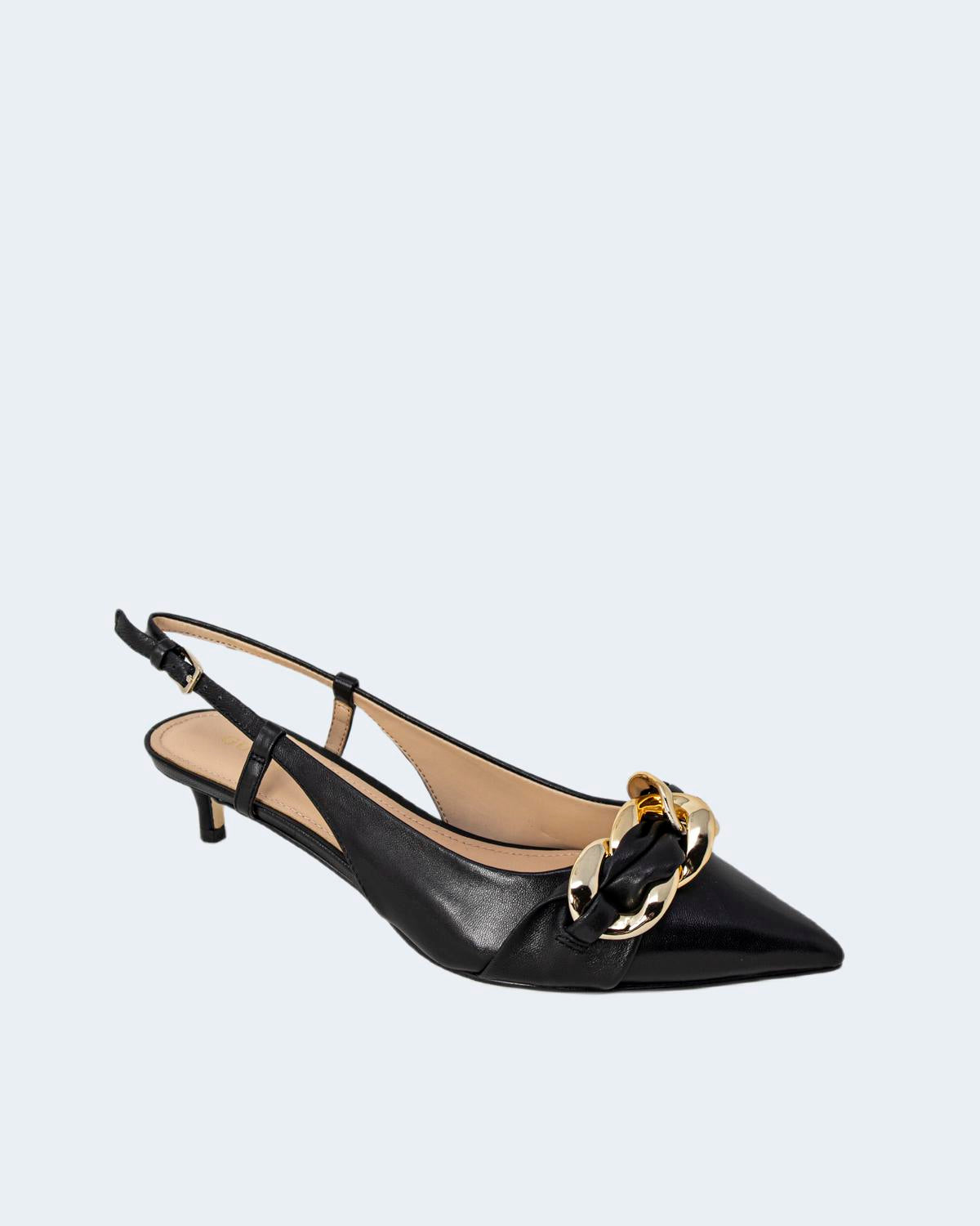 GUESS KITTEN HEELED SHOES JAZARA BLACK